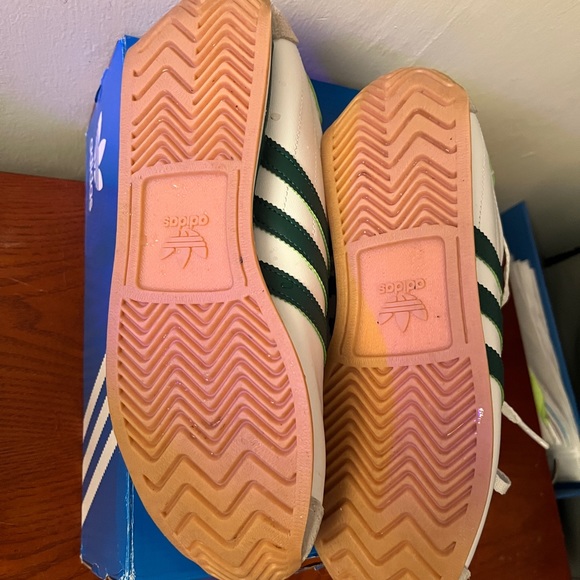 adidas Originals COUNTRY // White Green FZ0013 - Picture 5 of 6